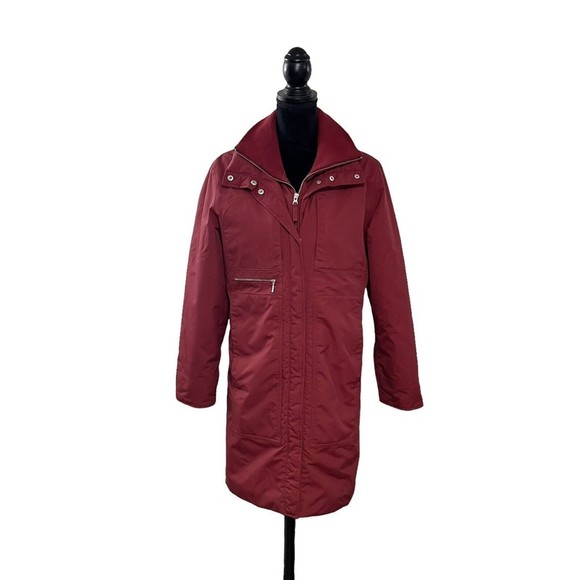 Lands' End Jackets & Coats Lands End Delancey Womans Small Red